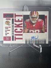 Mykel Williams 2025 Panini Select Contenders Rookie Ticket card