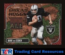 Mark van Eeghen 2024 Panini Absolute Ground Hoggs Materials card