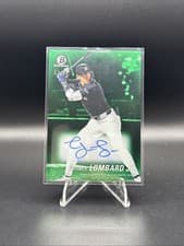 2025 Bowman Draft Achromatic Autographs George Lombard Jr. #AA-GLJ card