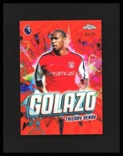 Thierry Henry 2026 Topps Chrome Premier League Golazo card