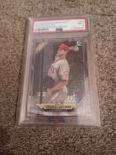 2018 Bowman Mega Box Chrome Rookie of the Year Favorites Shohei Ohtani #SO