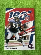Ray Lewis 2019 Panini Chronicles card