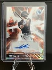 2024 Bowman Draft Plasma Power Autographs James Tibbs III #PPA-JT card