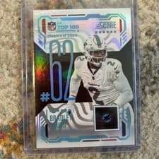 2025 Score Top 100 Bradley Chubb #62 card