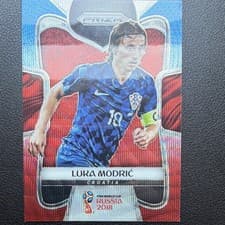 Luka Modric 2018 Panini Prizm World Cup card