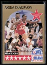 1990-91 Hoops Base Set Akeem Olajuwon #23