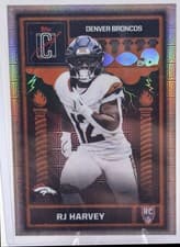 2025 Topps Signature Class Odyssey RJ Harvey #OD-7 card