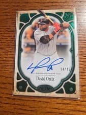 2026 Topps Tier One Tier One Autographs David Ortiz #T1A-DO card