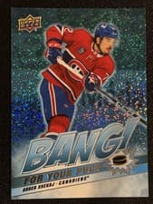 2024-25 Upper Deck Bang! For Your Puck Arber Xhekaj #BP-23 card