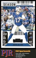 2024 2023 Panini Contenders Josh Allen #11