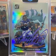 Adrian Peterson 2022 Panini Donruss Optic Downtown card