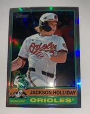 2025 Topps Heritage Jackson Holliday #329