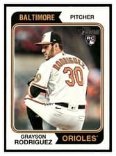 Grayson Rodriguez 2023 Topps Heritage card
