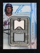 2025 Topps Sterling Debuts Autographed Relics Luisangel Acuña #SDBA-LAC card