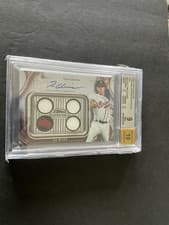 2025 Topps Sterling Strikes Autographed Relics Tom Glavine #STA-TG card