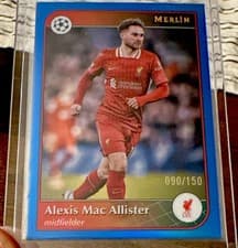 2025 2024 Topps Merlin UEFA Alexis Mac Allister #193