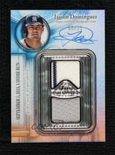 2025 Topps Sterling Swings Autographed Relics Jasson Domínguez #SWA-JDO card