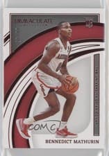 Bennedict Mathurin 2022 Panini Immaculate Collection Collegiate card