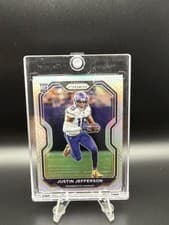 Justin Jefferson 2020 Panini Prizm card
