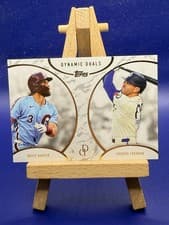 2025 Topps Dynamic Duals Base Set Bryce Harper / Freddie Freeman #41 card