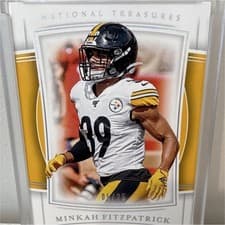 Minkah Fitzpatrick 2019 Panini National Treasures card