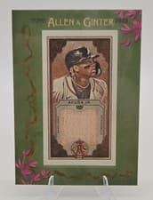 2025 Topps Allen & Ginter Allen & Ginter Mini Framed Relics Ronald Acuña Jr. #MFR-RA card