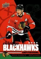 2025-26 Upper Deck Chicago Blackhawks Centennial Hobby Connor Murphy #54 card
