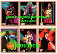 Avery Johnson 1990-91 SkyBox Base Set card