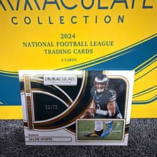 2024 Panini Immaculate Collection Immaculate Numbers Jalen Hurts #2