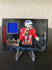 Josh Allen 2025 Panini Rookies & Stars Royalty card