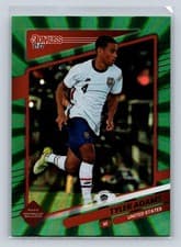 Tyler Adams 2021 Panini Donruss Road to Qatar card