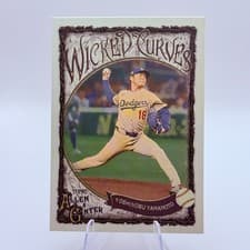 2025 Topps Allen & Ginter Wicked Curves Yoshinobu Yamamoto #WC-11 card