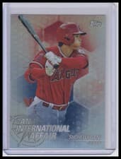 Shohei Ohtani 2018 Topps Update an International Affair card