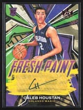 Caleb Houstan 2022 Panini Court Kings Fresh Paint Autographs card