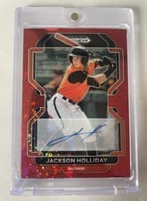 Jackson Holliday 2022 Panini Prizm Draft Picks card