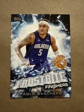 2025-26 Topps Holiday Frostbite Finishers Paolo Banchero #FF-PB card