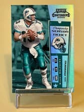 Dan Marino 2000 Playoff Contenders card