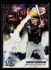 2025 Bowman Chrome Adios Gunnar Henderson #AD-9 card