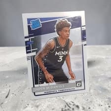 Jaden McDaniels 2020 Panini Donruss Optic card