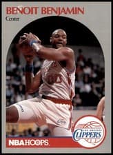 Benoit Benjamin 1990-91 Hoops Base Set card