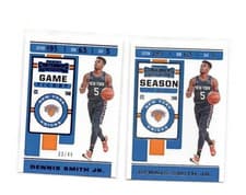 Dennis Smith Jr. 2019 Panini Contenders card