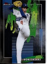 2025 Finest Bullish Roki Sasaki #B-11 card