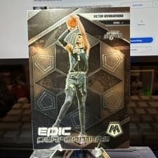 Victor Wembanyama 2024 Panini Mosaic Epic Performers card