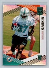 Myles Gaskin 2019 Panini Donruss Elite card