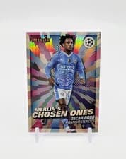 Oscar Bobb 2023 Topps Merlin UEFA Chosen One card