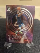 2022 Panini Donruss Optic T Minus 3 2 1 Anthony Edwards #11 card