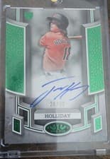 Jackson Holliday 2024 Topps Tier One Break Out Autographs card