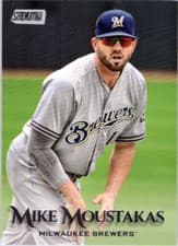 Mike Moustakas 2019 Stadium Club card