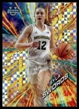 2024-25 Bowman University Chrome Flash Syla Swords #FL-21 card