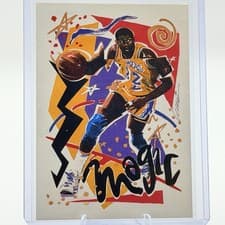 Magic Johnson 1990-91 Hoops Base Set card